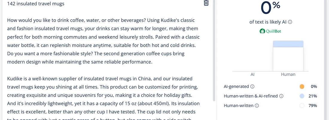 Insulated Travel Mugs